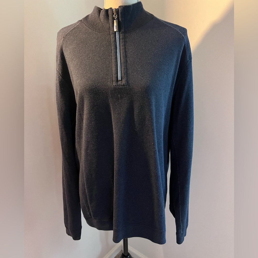 Reversible Tommy Bahamas jacket size L men’s black and green